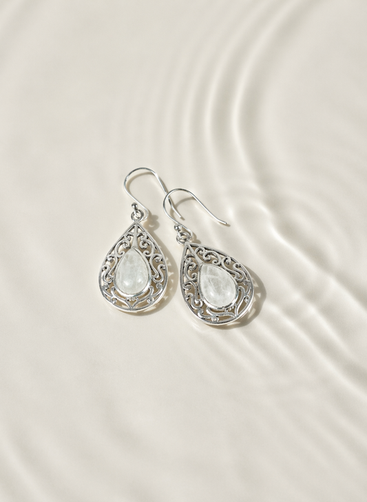Aros Anika Piedra Luna
