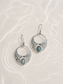 Aros Kavya Labradorita Azul