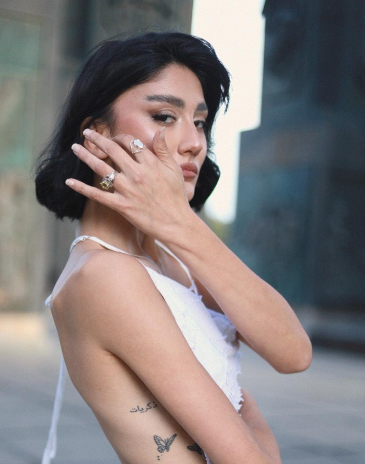 Anillo Rohini Piedra Luna